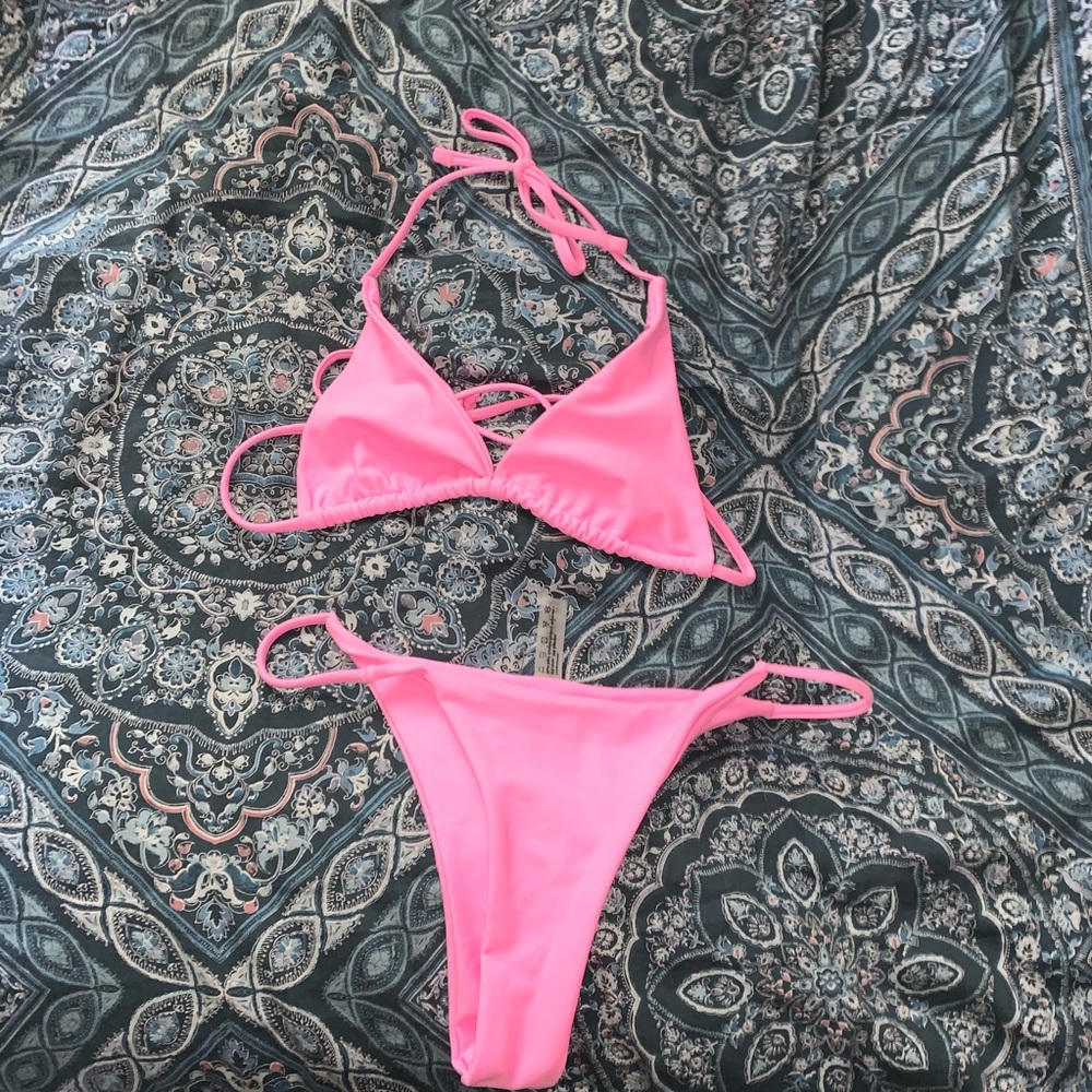 ZAFUL pink bikini